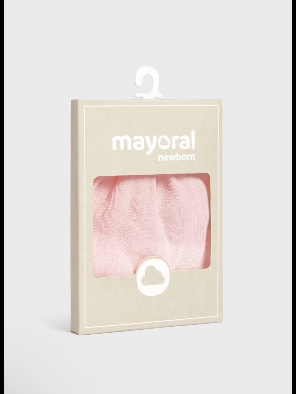Mayoral newborn baby hat